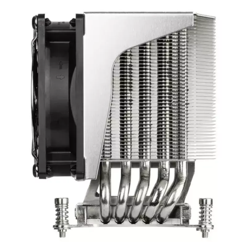 Chłodzenie powietrzne Silverstone XE04-2066 Czarny srebrny 6.8 mmH2O Dual ball bearing
