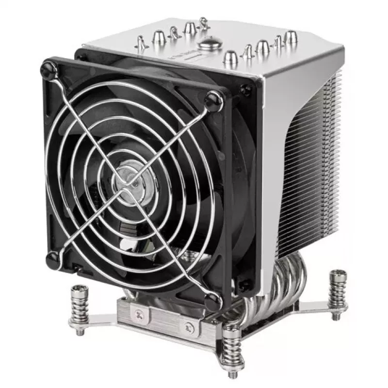 Chłodzenie powietrzne Silverstone XE04-2066 Czarny srebrny 6.8 mmH2O Dual ball bearing