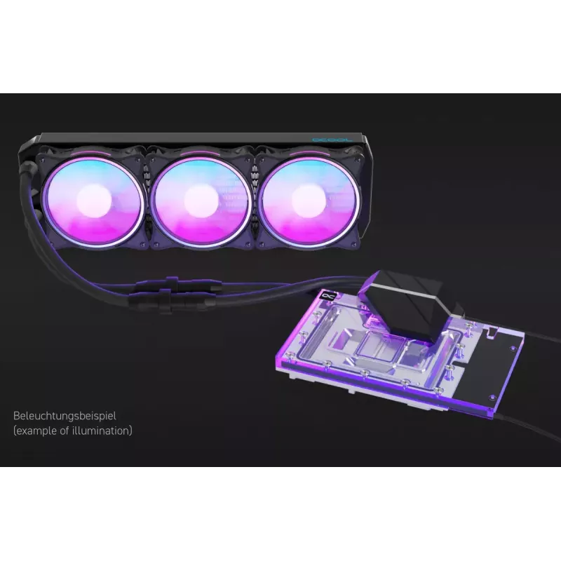 Chłodzenie GPU Alphacool Eiswolf 2 AIO 360 mm do karty RTX 4090 Founders Edition z backplate