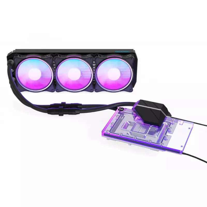 Chłodzenie GPU Alphacool Eiswolf 2 AIO 360 mm do karty RTX 4090 Founders Edition z backplate