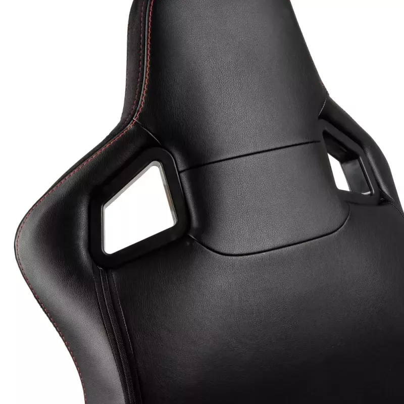 Fotel gamingowy PC noblechairs EPIC Wyściełane siedzisko Czarno-czerwony 120 kg