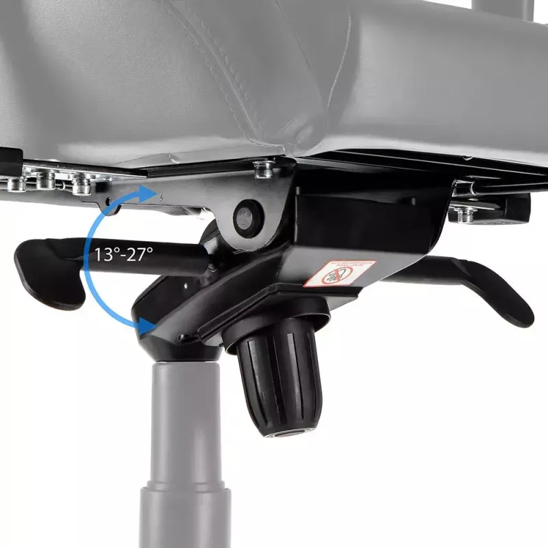 Fotel gamingowy PC noblechairs EPIC Wyściełane siedzisko Czarno-czerwony 120 kg