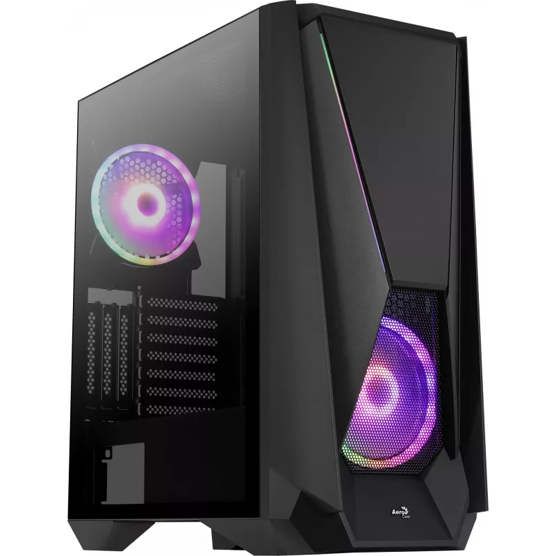 Aerocool Visor Midi Tower Czarny