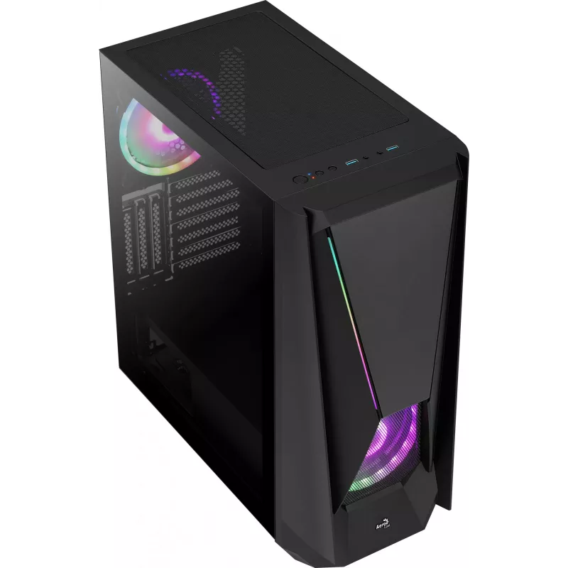 Aerocool Visor Midi Tower Czarny