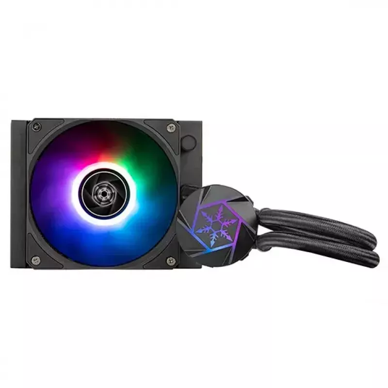 Zestaw chłodzenia cieczą Silverstone VIDA 120 cienki 12 cm Czarny 300-1800 RPM