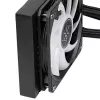 Zestaw chłodzenia cieczą Silverstone VIDA 120 cienki 12 cm Czarny 300-1800 RPM