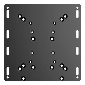 Płyta montażowa Moza Racing Flight Support Plate, adapter montażowy bazy lotniczej, czarny, stal, MOZA Flight Base, MOZA throttle, 220 mm, 220 mm