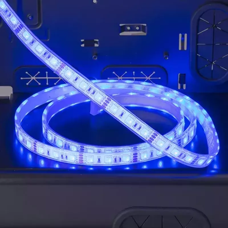 Taśma LED do obudowy komputera Phanteks PH-LEDKT_M1 — uniwersalna kompatybilność z obudowami, 1 szt.