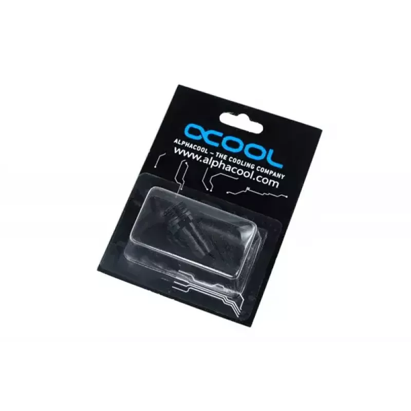Złączka Alphacool 17093 Mosiądz Czarny 22mm Wysokość 1cm Średnica