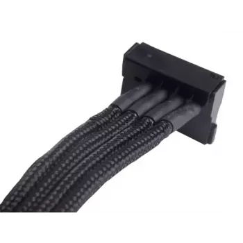 Kabel Silverstone SST-PP07-BTSB 0.3m Molex 4p do 4xSATA