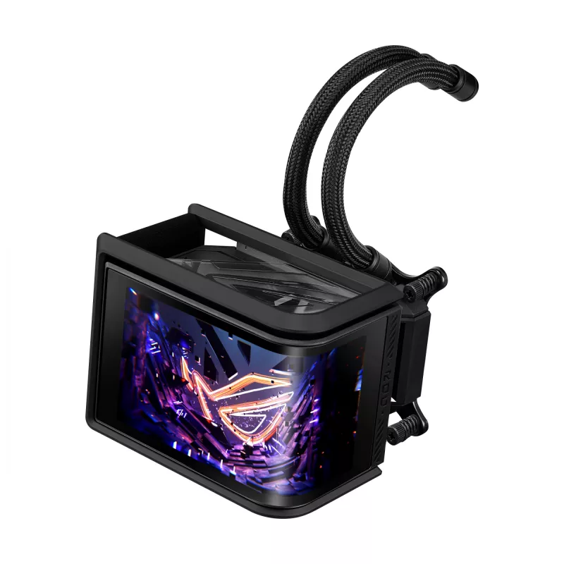 Chłodzenie cieczą All-in-one ASUS ROG Ryuo IV SLC 360 ARGB — wentylatory 120 mm, chłodnica 360 mm, czarny