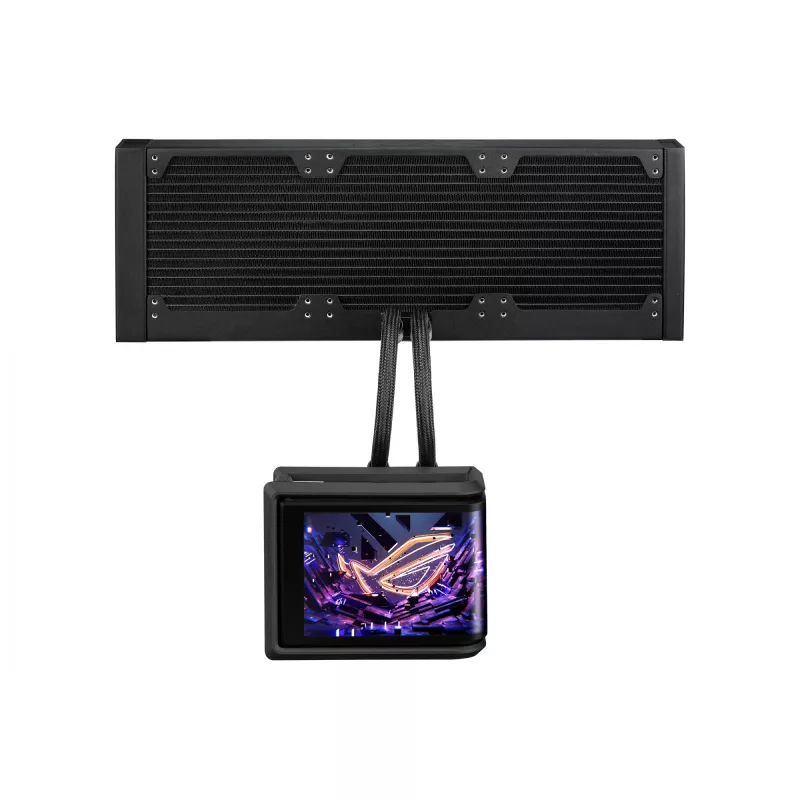 Chłodzenie cieczą All-in-one ASUS ROG Ryuo IV SLC 360 ARGB — wentylatory 120 mm, chłodnica 360 mm, czarny