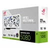 ASUS ROG Astral RTX5080-O16G-biały NVIDIA GeForce RTX 5080 16 GB GDDR7