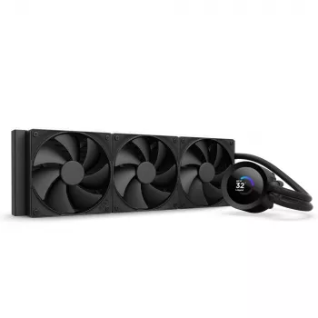 Wielofunkcyjna chłodnica cieczy NZXT Kraken Plus 360 12 cm czarna z łożyskiem fluid dynamicznym