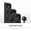 Wielofunkcyjna chłodnica cieczy NZXT Kraken Plus 360 12 cm czarna z łożyskiem fluid dynamicznym