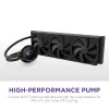 Wielofunkcyjna chłodnica cieczy NZXT Kraken Plus 360 12 cm czarna z łożyskiem fluid dynamicznym