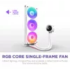Chłodzenie cieczą All-in-one NZXT Kraken Plus 360 RGB biały 500-2400 RPM