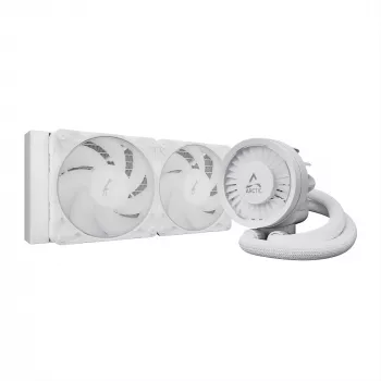 Chłodzenie cieczą All-in-one Arctic Liquid Freezer III Pro 240 A-RGB — 240 mm, wentylatory 120 mm, biały, kompatybilny z LGA1700/AM4/AM5