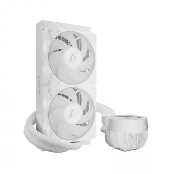 Chłodzenie cieczą All-in-one Arctic Liquid Freezer III Pro 240 A-RGB — 240 mm, wentylatory 120 mm, biały, kompatybilny z LGA1700/AM4/AM5