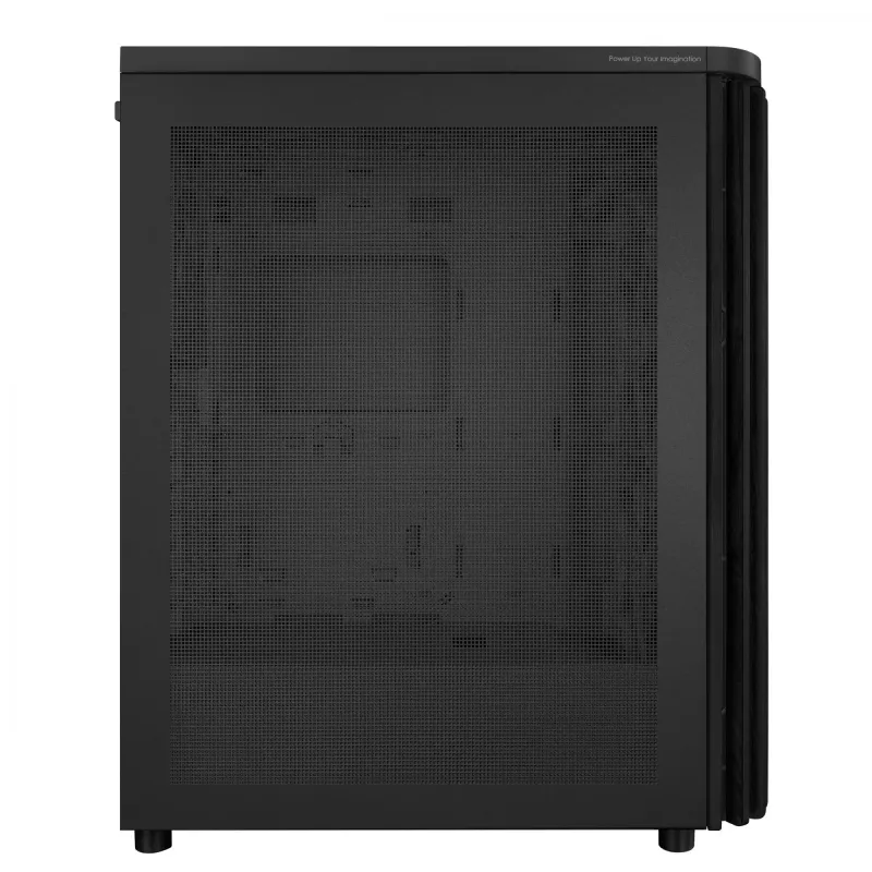 Obudowa PC ASUS 90DC00M0-B39040, obsługa ATX, Czarna, przód 2× wentylatory 160mm, tył 1×120mm, 2× zatoki 3.5 cala + 2×2.5 cala, 2×USB 3.2 GEN1