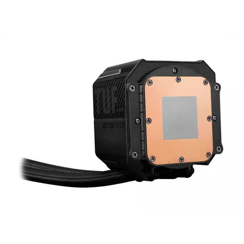 Chłodzenie cieczą typu all-in-one ASUS TUF Gaming LC III 360 ARGB LCD — chłodnica 360 mm, 3 wentylatory 120 mm, Socket AM5/AM4/LGA1700/LGA1200, czarny