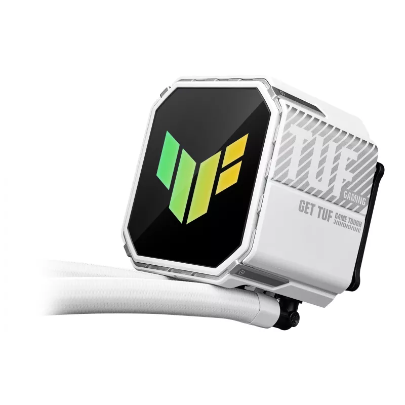 Chłodzenie cieczą typu all-in-one ASUS TUF Gaming LC III 360 ARGB biały Edition — 360 mm, wentylatory 120 mm, obsługa LGA1700/1200, AM4/AM5