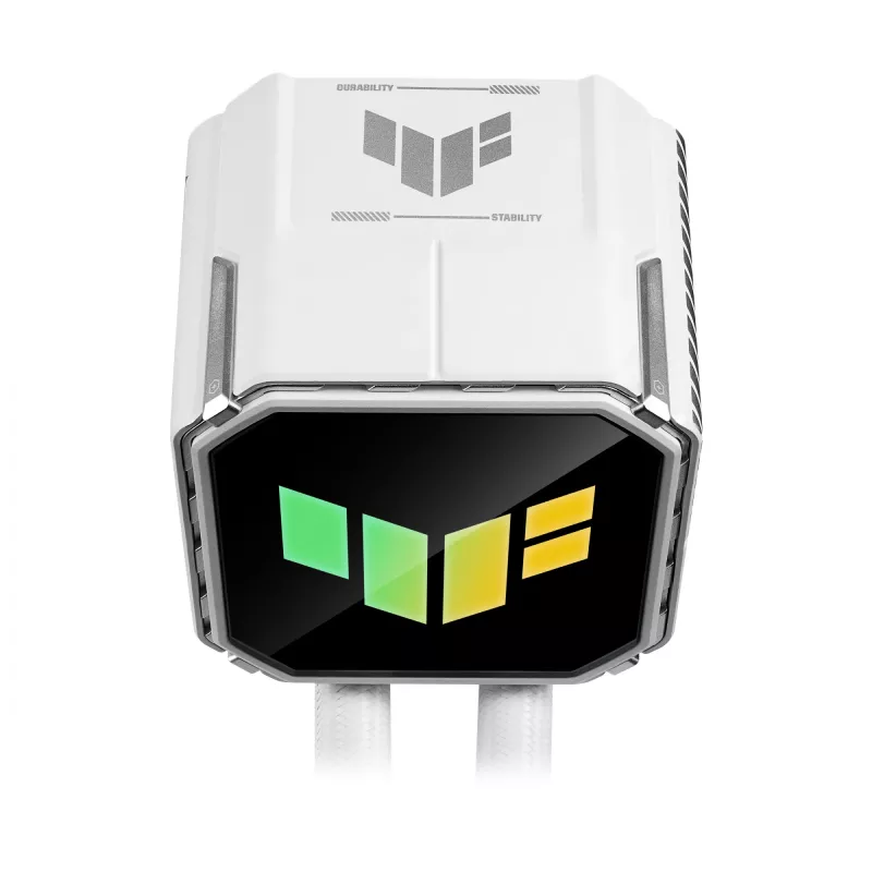 Chłodzenie cieczą typu all-in-one ASUS TUF Gaming LC III 360 ARGB biały Edition — 360 mm, wentylatory 120 mm, obsługa LGA1700/1200, AM4/AM5