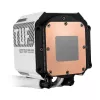 All-in-one liquid cooler ASUS TUF Gaming LC III 360 ARGB LCD biały Edition — 360 mm radiator, 3×120 mm PWM fans, LCD display, biały