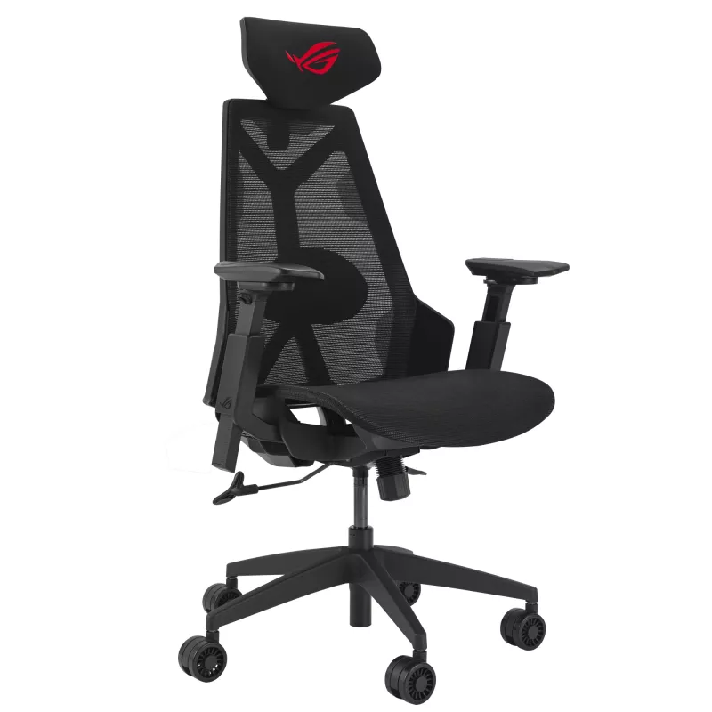 Uniwersalny fotel gamingowy ASUS ROG Destrier Core Wyściełane siedzisko Czarny 150 kg