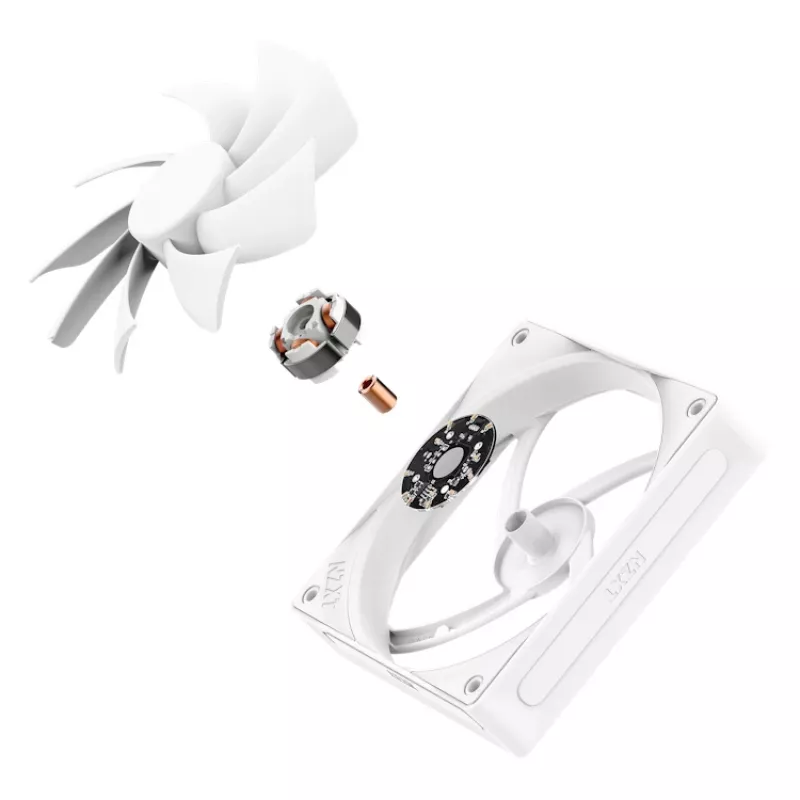 Wentylator NZXT RF-Q12SF-W2 12 cm biały 500-1700 obr./min 74,26 m³/h