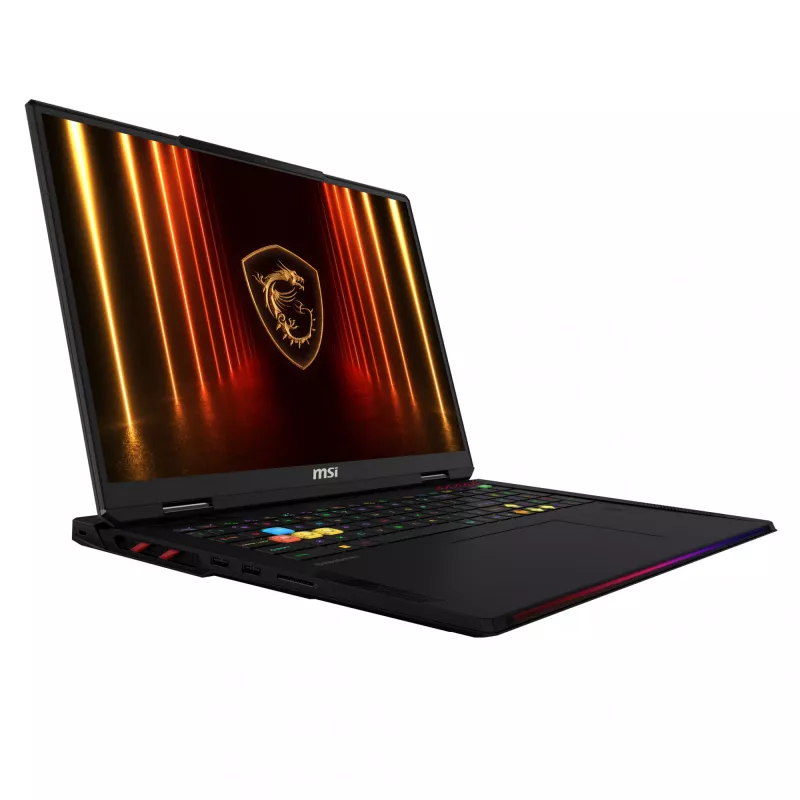 Laptop MSI Raider 18 HX AI A2XWJG 18 cali Intel Core Ultra 9 285HX 64GB 4TB NVIDIA GeForce RTX 5090 Windows 11 Pro