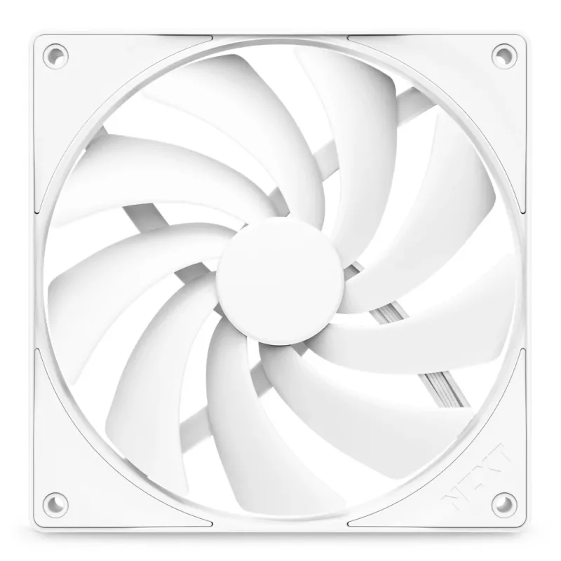 NZXT CPU Cooler F140Q 140mm Quiet Airflow Pwm biały