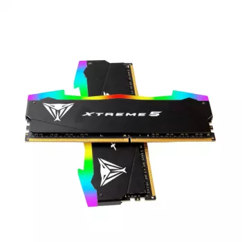 DIMM 32 GB DDR5-8000 (2x 16 GB) Dual-Kit, Arbeitsspeicher schwarz, PVXR532G80C38K, Viper Xtreme5 RGB, INTEL XMP