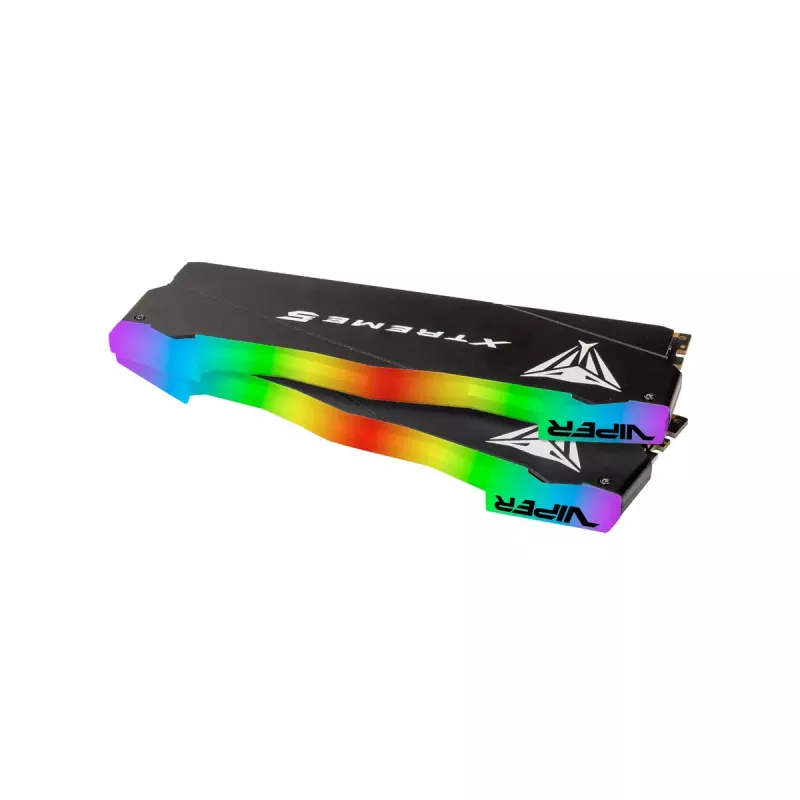 DIMM 32 GB DDR5-8000 (2x 16 GB) Dual-Kit, Arbeitsspeicher schwarz, PVXR532G80C38K, Viper Xtreme5 RGB, INTEL XMP