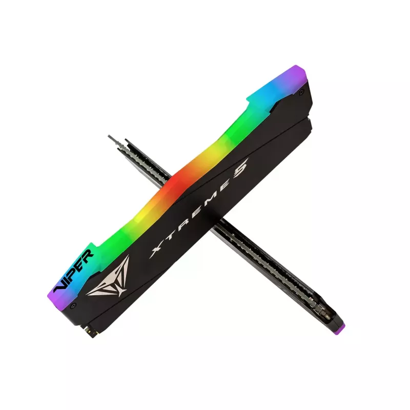 DIMM 32 GB DDR5-8000 (2x 16 GB) Dual-Kit, Arbeitsspeicher schwarz, PVXR532G80C38K, Viper Xtreme5 RGB, INTEL XMP