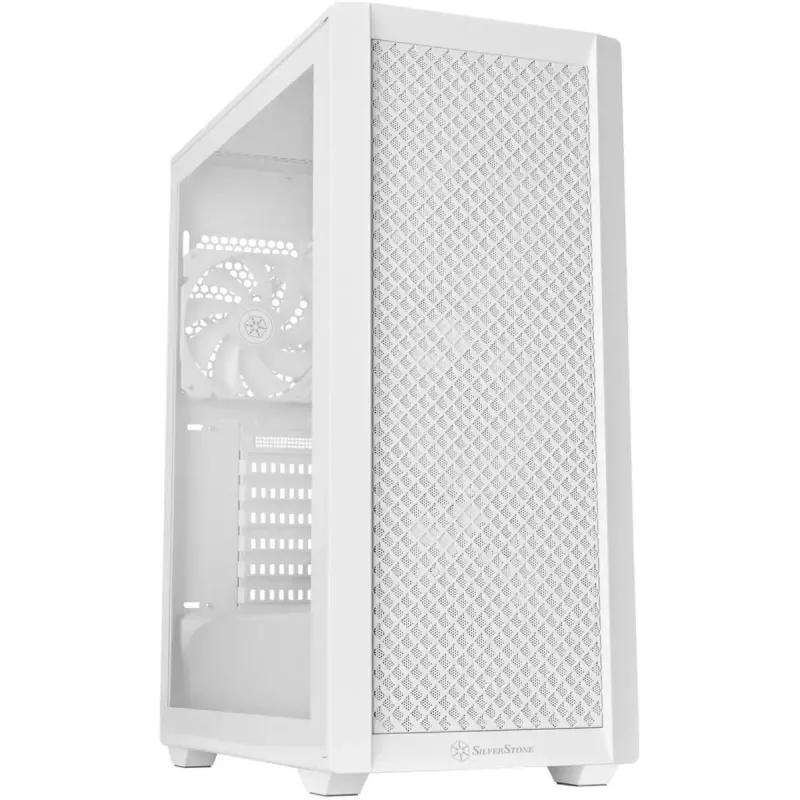Tower PC case SILVERSTONE FARA 515FXR (biały) — obudowa mid-tower, kompatybilna z ATX/micro-ATX