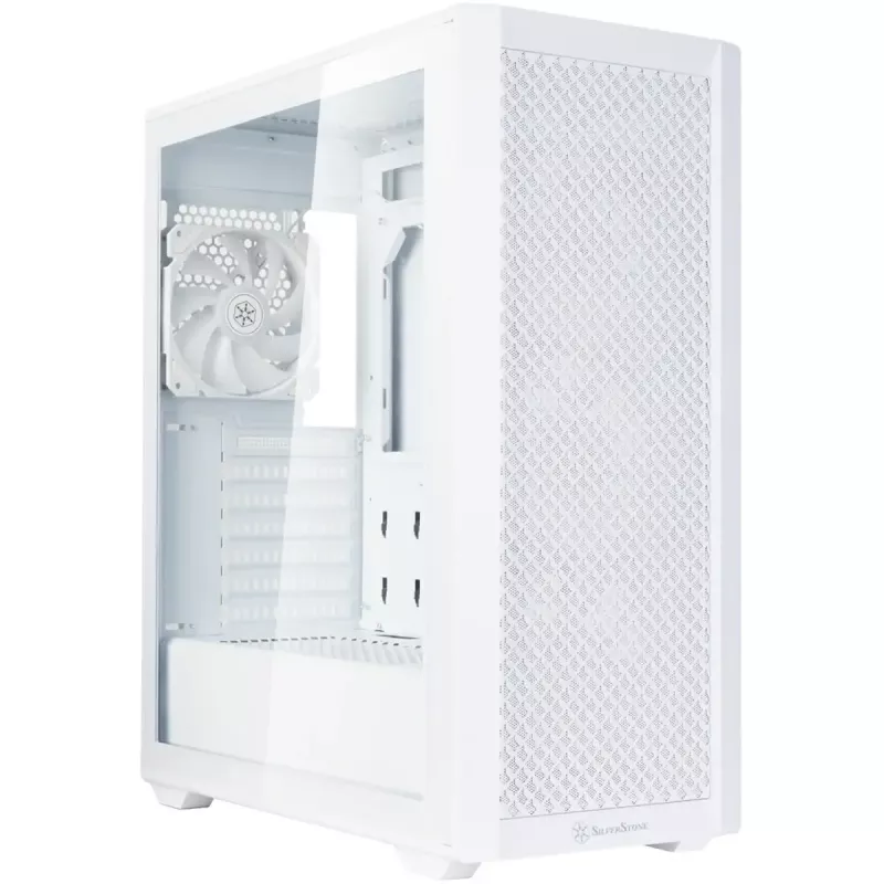 Tower PC case SILVERSTONE FARA 515FXR (biały) — obudowa mid-tower, kompatybilna z ATX/micro-ATX