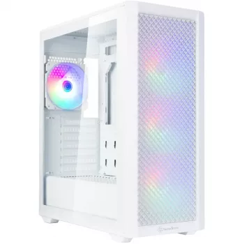 Tower PC case SILVERSTONE FARA 515FXR (biały) — obudowa mid-tower, kompatybilna z ATX/micro-ATX