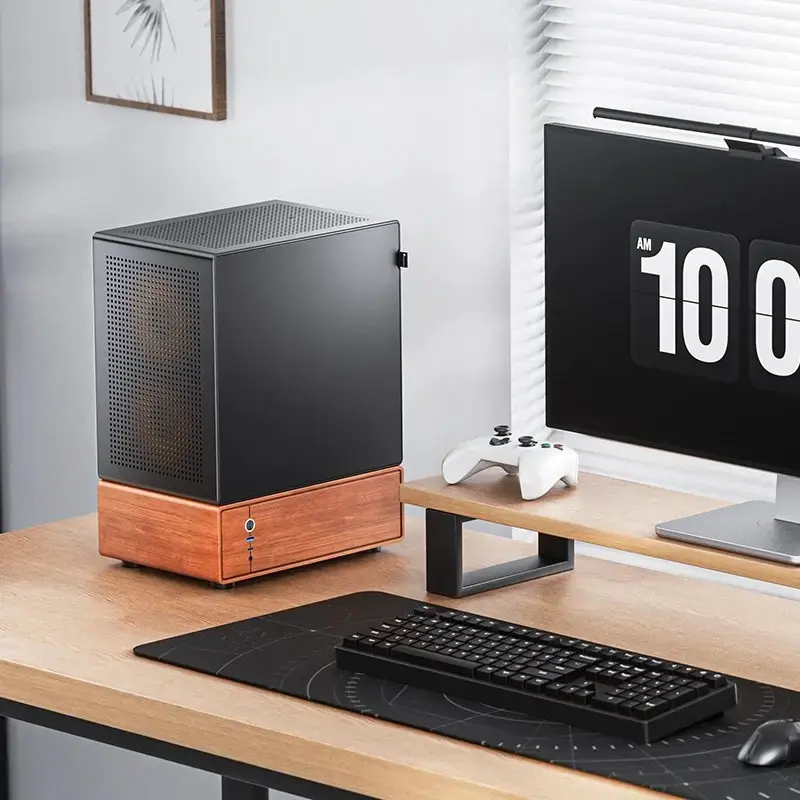 Obudowa PC Jonsbo T7 Midi-Tower mATX szkło hartowane czarna