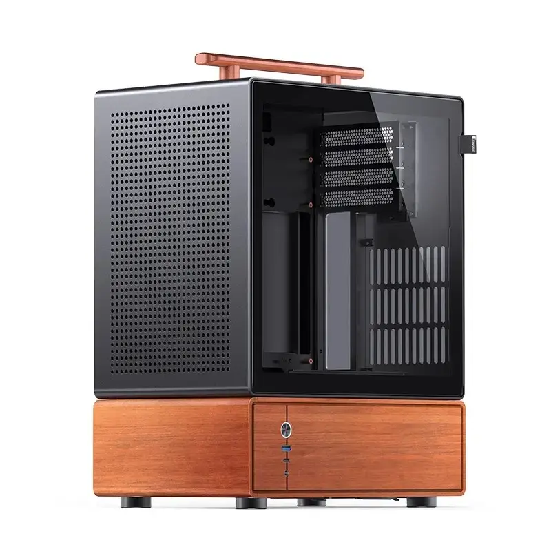 Obudowa PC Jonsbo T7 Midi-Tower mATX szkło hartowane czarna