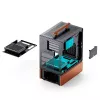 Obudowa PC Jonsbo T7 Midi-Tower mATX szkło hartowane czarna