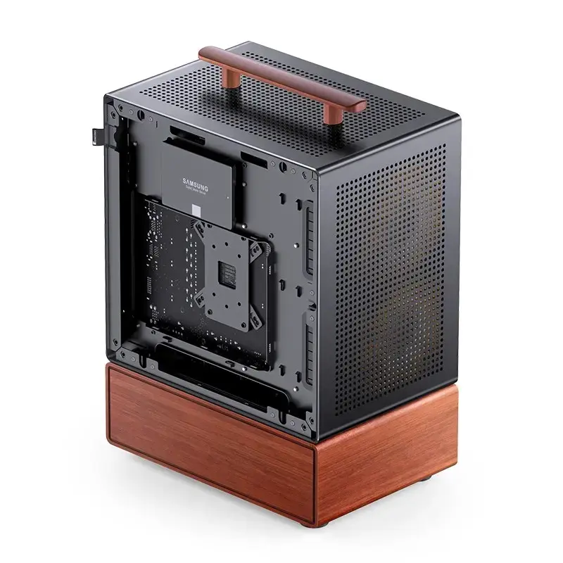Obudowa PC Jonsbo T7 Midi-Tower mATX szkło hartowane czarna
