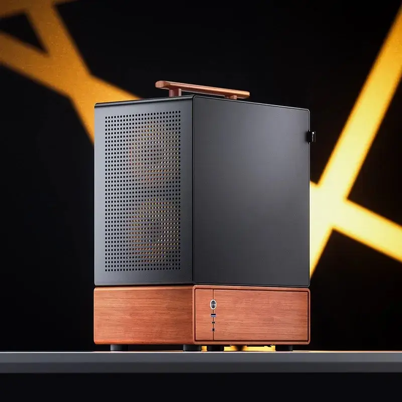 Obudowa PC Jonsbo T7 Midi-Tower mATX szkło hartowane czarna