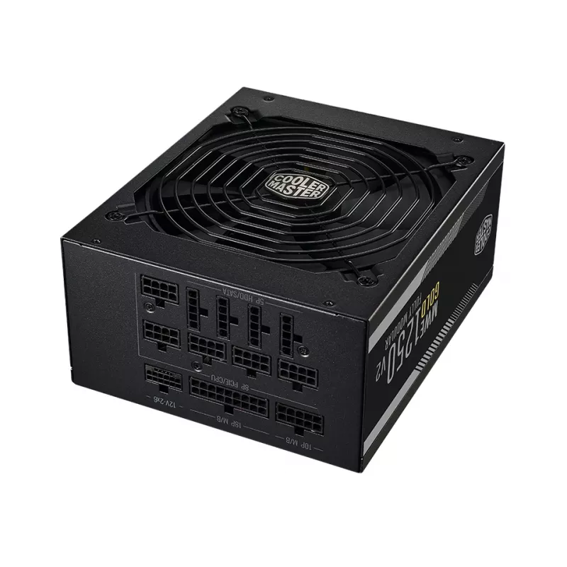 COOLER MASTER Zasilacz Mwe 1250 V2 Gold Full Modular 1250w ATX Czarny