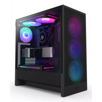NZXT CPU Chassis H7 Flow 2024 RGB Mid Tower Airflow ATX Czarny