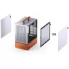 Obudowa PC Jonsbo T7 Midi Tower mATX Szkło Hartowane Srebrna