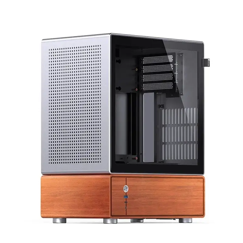 Obudowa PC Jonsbo T7 Midi Tower mATX Szkło Hartowane Srebrna