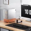 Obudowa PC Jonsbo T7 Midi Tower mATX Szkło Hartowane Srebrna