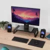 Podstawka pod monitor Trust Monta czarna Maksymalne obciążenie 10 kg