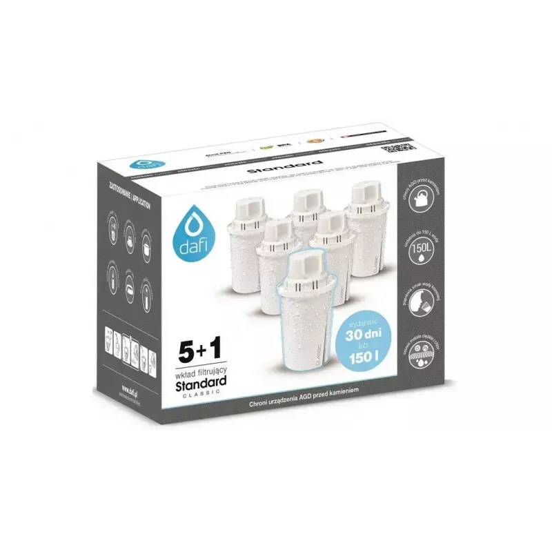 Dafi Classic 5+1 wkłady filtrujące (6 szt.)